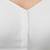 White v neck plain silk spaghetti padded readymade saree blouse