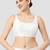 White plain silk spaghetti padded readymade saree blouse