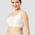 White plain silk spaghetti padded readymade saree blouse