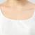 White plain silk spaghetti padded readymade saree blouse