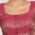 Magenta brocade padded readymade saree blouse