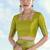 Pear faux banarasi satin silk readymade blouse