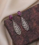 Rani color oxidised earrings