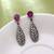 Rani color oxidised earrings