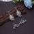 Rani color oxidised earrings