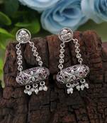Rani color oxidised earrings