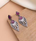 Rani color oxidised earrings