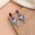 Rani color oxidised earrings