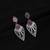 Rani color oxidised earrings