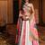 Women's Multi Crepe Printed Work Semi Stiched Lehenga Choli With Dupatta