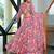 Women's Multi Chinnon Printed Work Semi Stiched Lehenga Choli With Dupatta