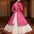 Women's White Georgette Embroidery and Printed  Semi Stiched Lehenga Choli With Dupatta