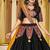 Women's Purple Georgette Embroidery and Printed  Semi Stiched Lehenga Choli With Dupatta