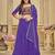 Women's Pink Georgette Embroidery and Printed  Semi Stiched Lehenga Choli With Dupatta