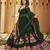 Women's White Crepe,Cotton Silk Traditional Kutchi Embroidery with Mirror Work Semi Stiched Lehenga Choli With Dupatta