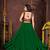 Women's Light Green French Crape Traditional Kutchi Embroidery with Mirror Work Semi Stiched Lehenga Choli With Dupatta