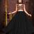 Women's Black French Crape Traditional Kutchi Embroidery with Mirror Work Semi Stiched Lehenga Choli With Dupatta