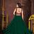 Women's Green French Crape Traditional Kutchi Embroidery with Mirror Work Semi Stiched Lehenga Choli With Dupatta