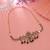 Maroon & green color choker temple necklace