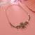 Maroon & green color choker temple necklace