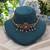 Maroon & green color choker temple necklace