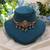 Rani & green color choker temple necklace