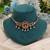 Rani & green color choker temple necklace