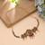 Rani & green color choker temple necklace