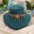 Rani & green color choker temple necklace