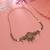 Rani & green color choker temple necklace
