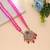 Rani color stone necklace