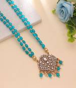 Rama green color stone necklace