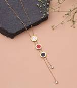 Multi color anti tarnish necklace