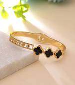 Black color anti tarnish bracelet