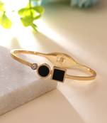 Black color anti tarnish bracelet
