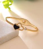 Black color anti tarnish bracelet