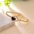 Black color anti tarnish bracelet