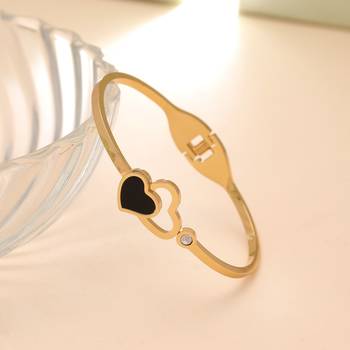 Black color anti tarnish bracelet 2