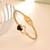 Black color anti tarnish bracelet