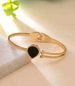 Black color anti tarnish bracelet