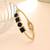 Black color anti tarnish bracelet