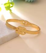 Gold color anti tarnish bracelet