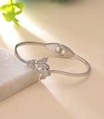 Silver color anti tarnish bracelet
