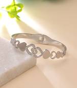 Silver color anti tarnish bracelet
