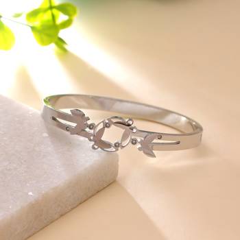 Silver color anti tarnish bracelet 1