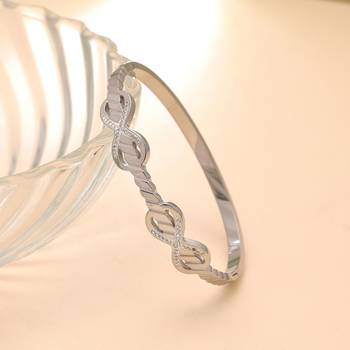 Silver color anti tarnish bracelet 2