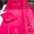 Women's Cotton Bandhani Printed Kurta Pant Dupatta Set