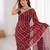 Maroon fendy satin sequence embroidered saree
