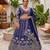 Plus Size Chinon Silk Embroidered Lehenga Choli Set | Ready to Wear 34-50