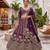 Designer Plus Size Wedding Lehenga Choli with Sequins & Zari Work | Sizes 34-50